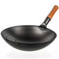 Wok chino 36x10cm mango madera