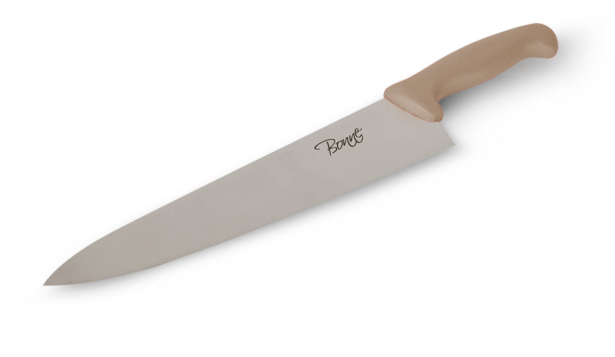 Cuchillo chef 12" beige