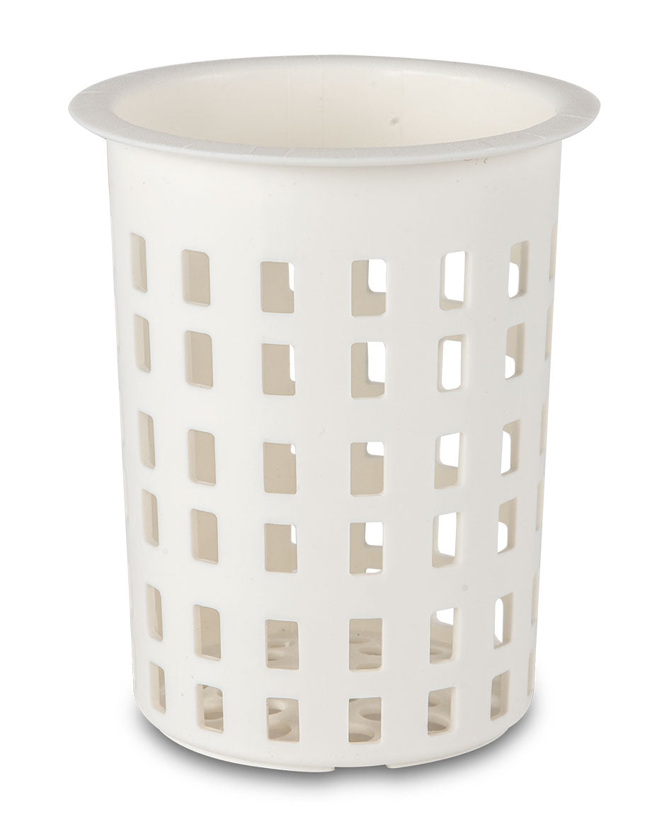 Vaso para cubierto con agujeros plástico