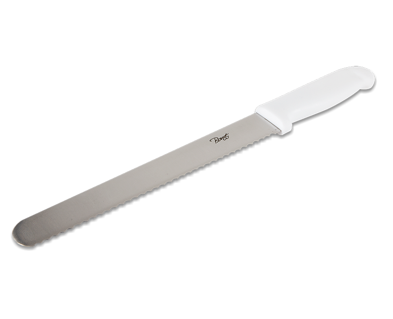 Cuchillo para pan 12" blanco