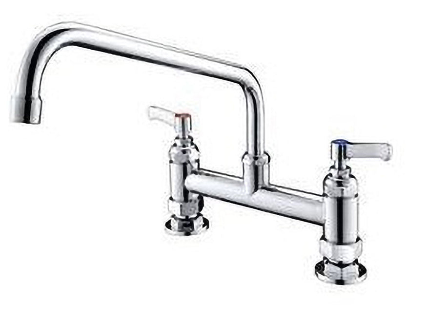 Llave mezcladora a piso 8"