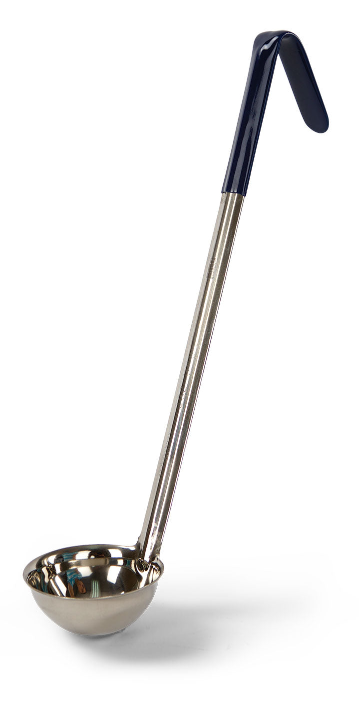 Cucharon para servir 2oz mango azul-rojo