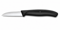 Cuchillo mondador recto negro 5.0603