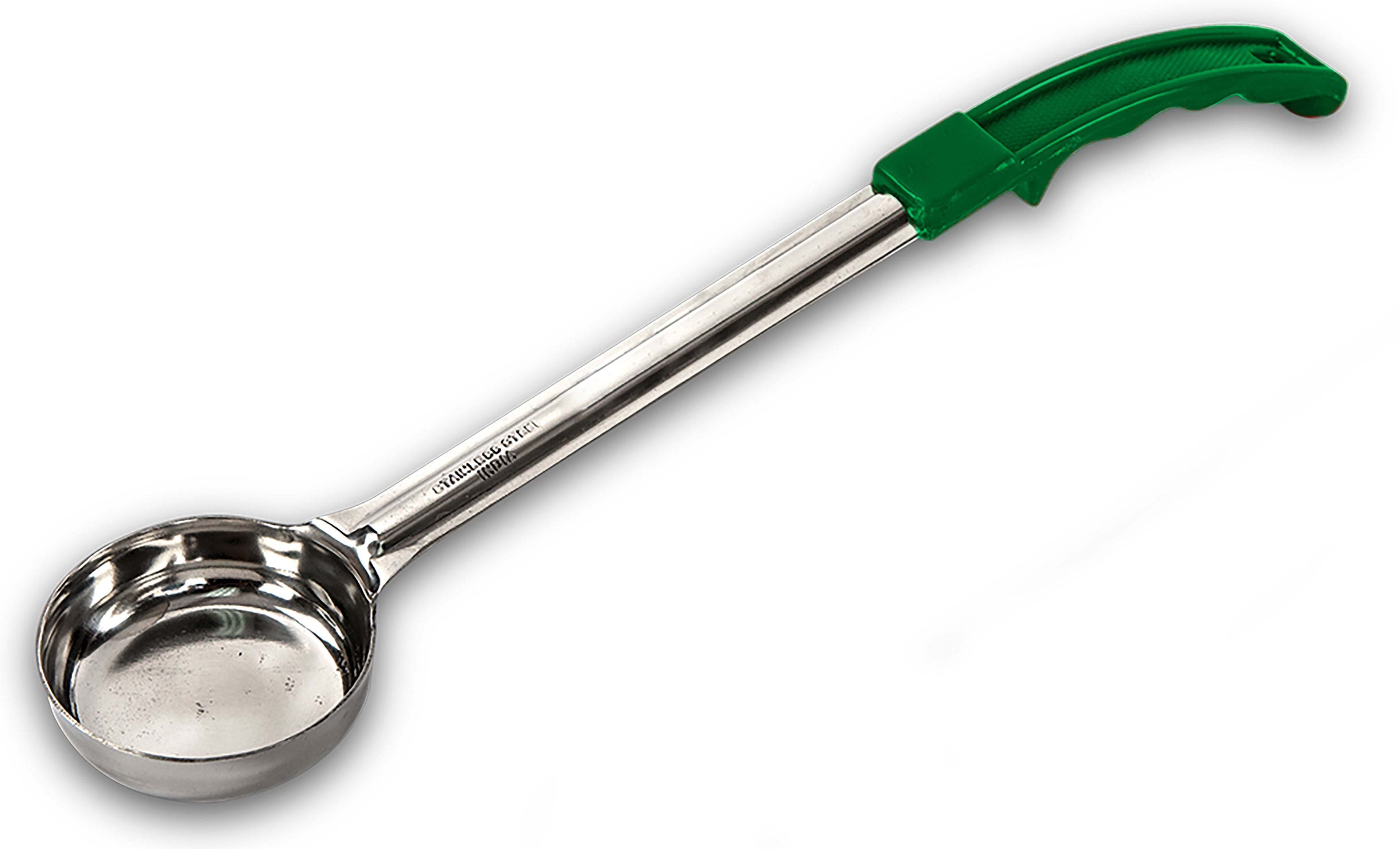Cucharón plano 4 oz verde