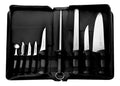 Estuche para chef Master Profesional 10 piezas mango negro