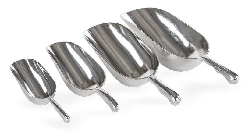 Cucharón para hielo de aluminio 58oz