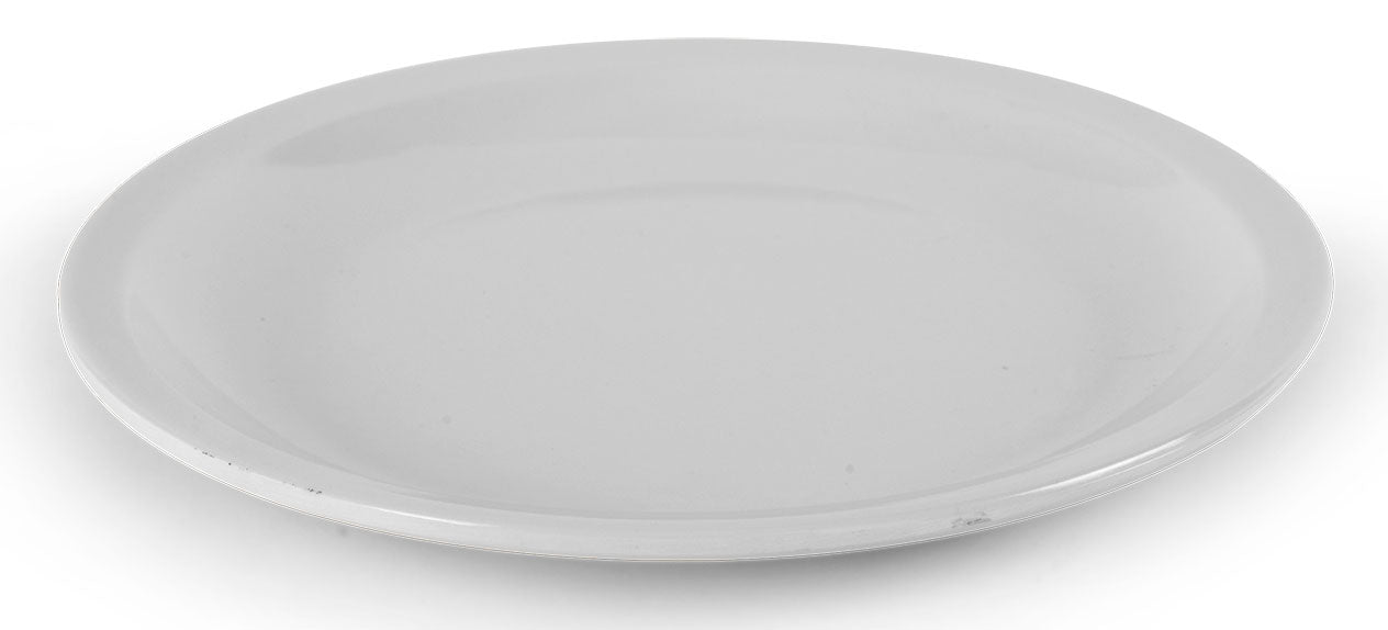 Plato trinche 16cm melamina blanco