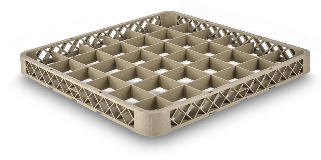 Extensión rack para vasos 50x50 36 compartimentos