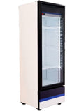 Refrigerador vertical de 1 puerta de acero inoxidable