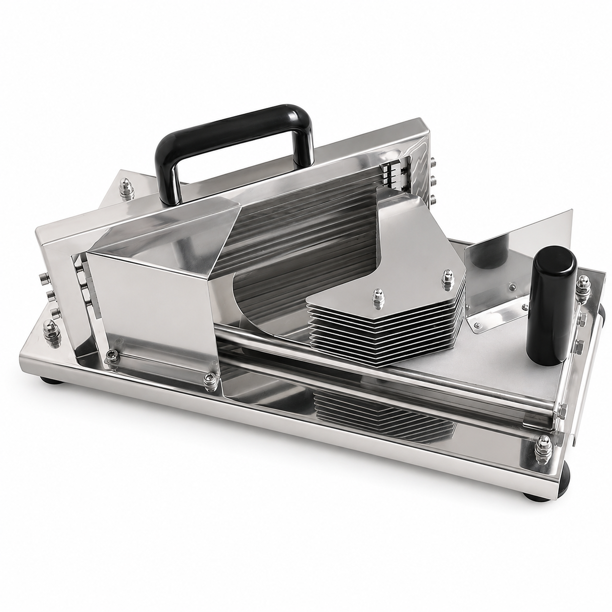 Cortador de rebanadas de 4 cm de acero inoxidable