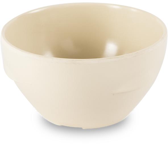 Tazón para consomé melamina 278ml beige
