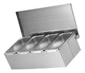 Caja para bar 4 compartimentos