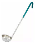 Cucharón para servir 1/2oz mango azul-verde