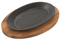 Comal para carne oval 29x20cm