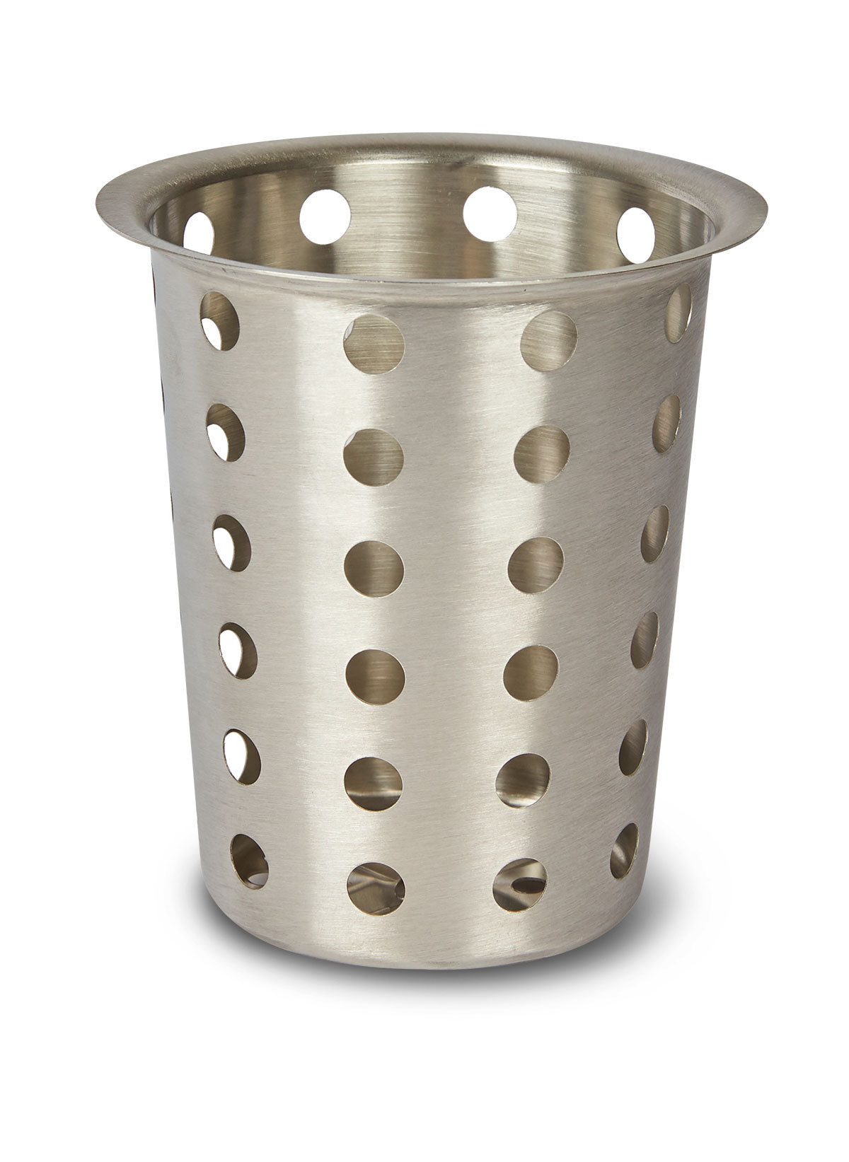 Vaso paracubierto con agujeros acero inoxidable