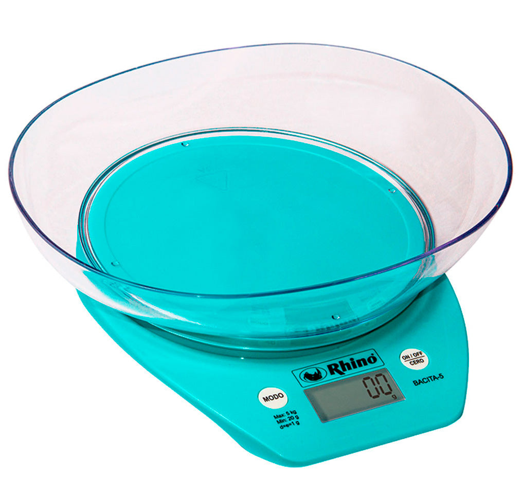 Báscula de Cocina con Tazón 5 kg