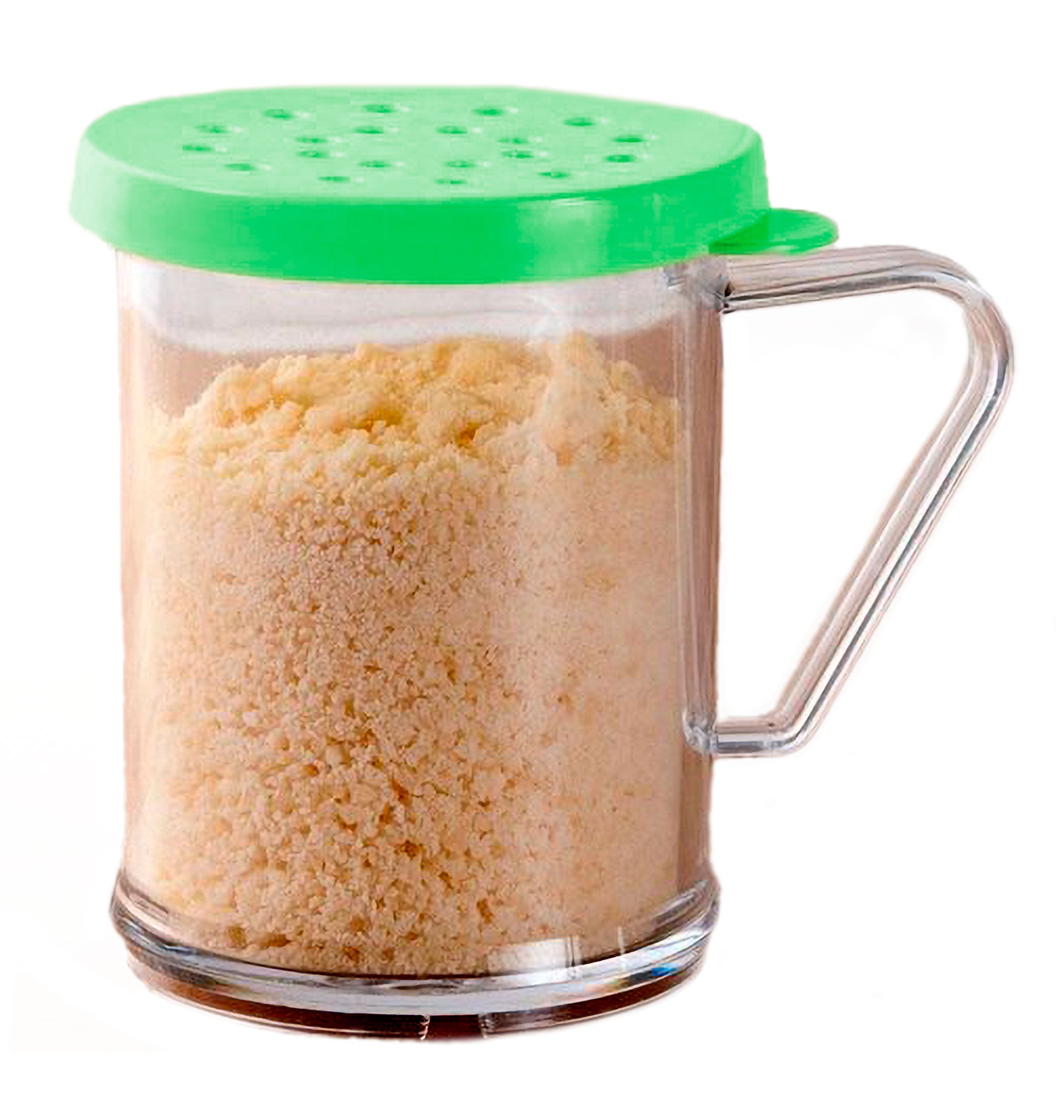 Espolvoreador policarbonato para queso verde