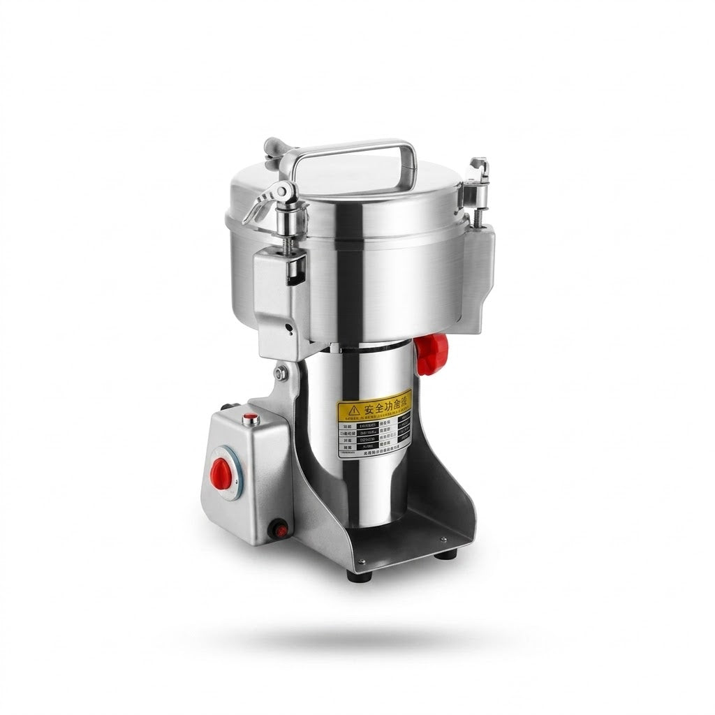 Molino para especias industrial de 3 kilogramos en acero inoxidable
