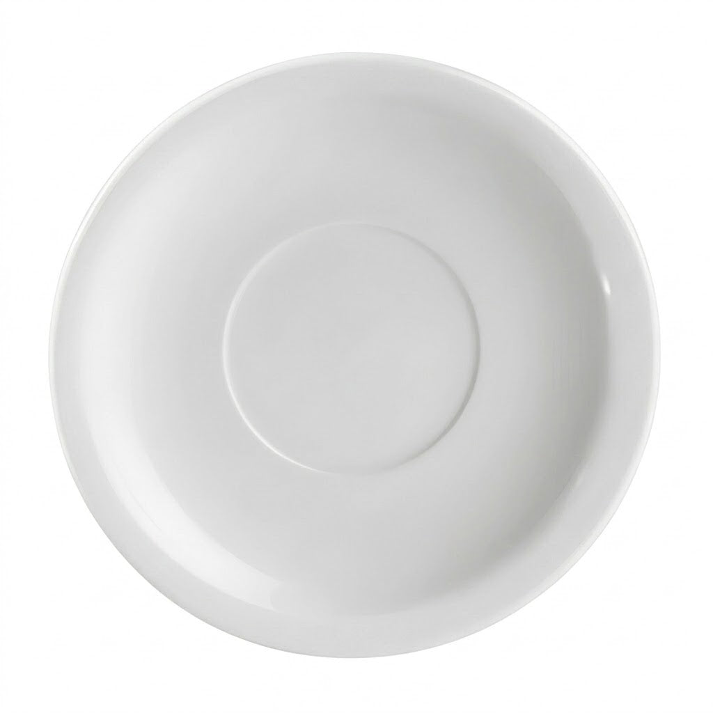 Plato para taza estibable melamina blanco