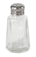 Salero cuadrado con tapa plana redonda 2oz