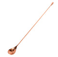 Cuchara para bar acero inoxidable 40cm cobriza