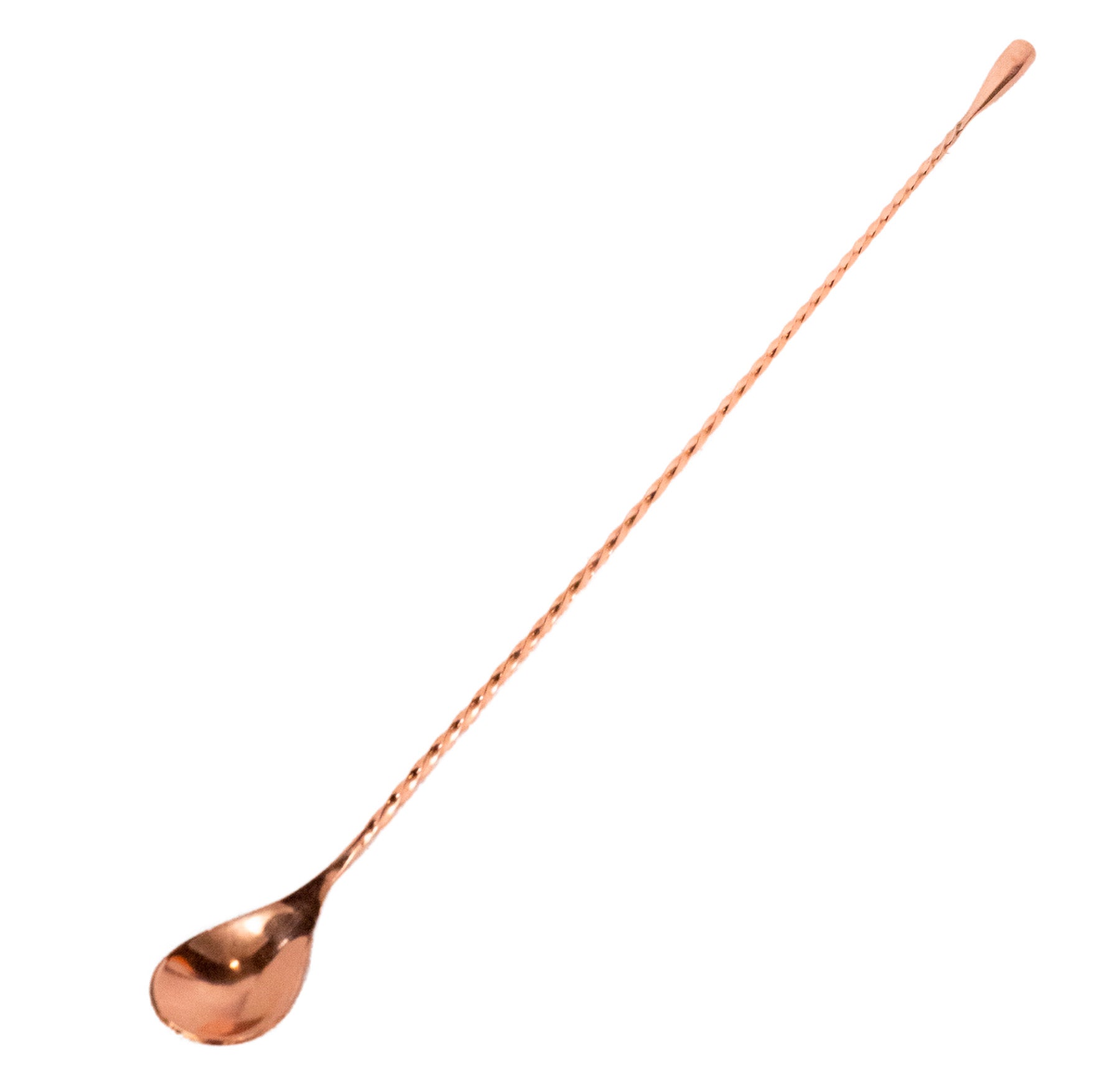Cuchara para bar acero inoxidable 40cm cobriza
