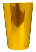 Shaker de acero inoxidable con peso en fondo dorado 28 oz