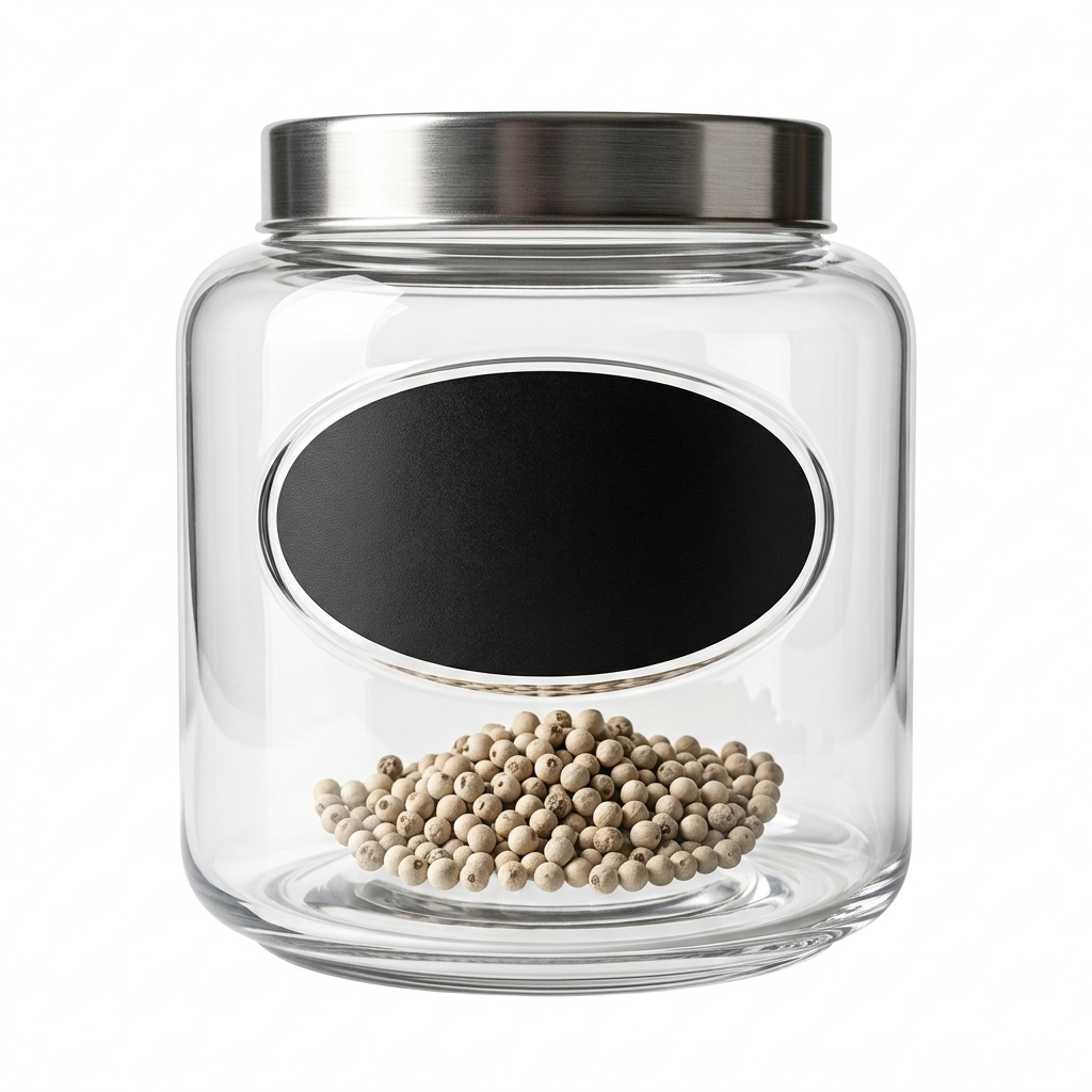 Especiero redondo tapa de color 4.5l ( caja con 6)