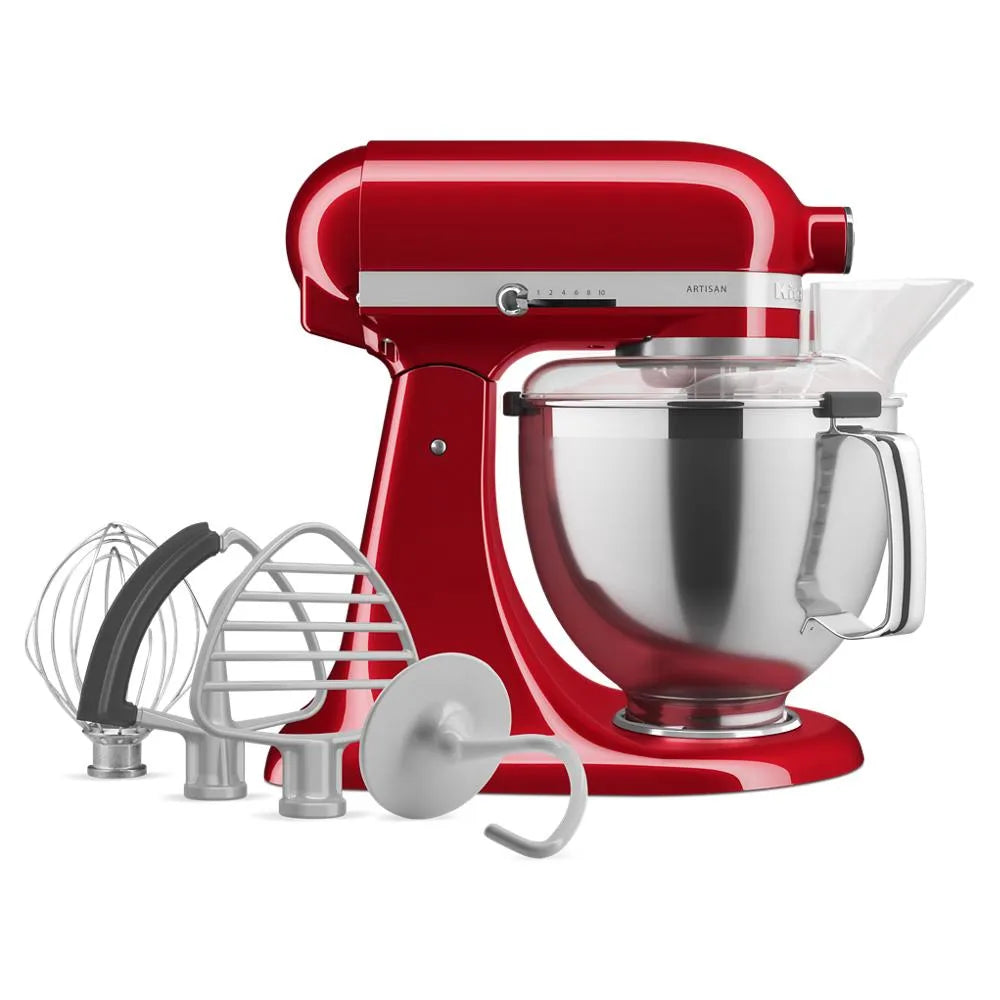Batidora artisan 4.7lt  de 10 velocidades Roja