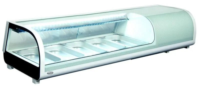 Vitrina refrigerada para sushi