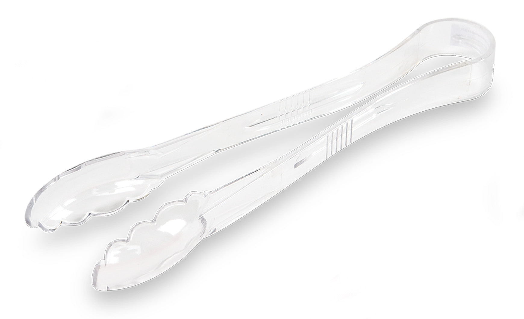 Pinza policarbonato 15cm transparente