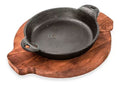 Base madera para comal con orejas