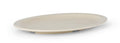 Platón de melamina oval 33.9 cms beige