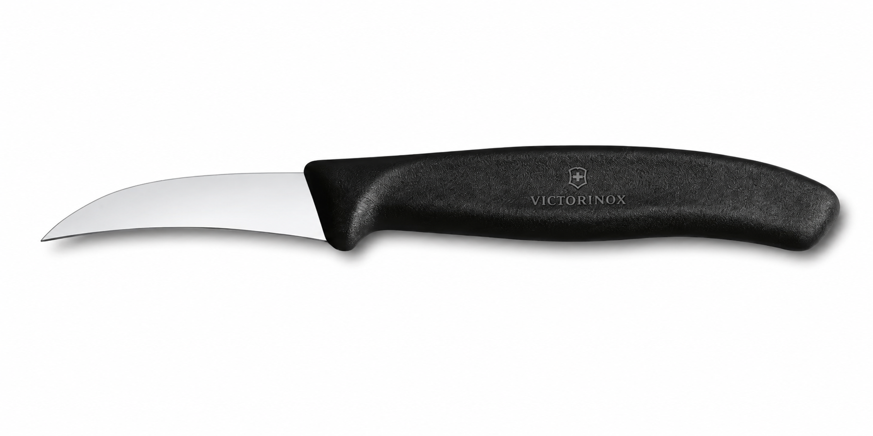 Cuchillo mondador curvo negro 5.0503
