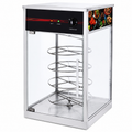 Vitrina giratoria para pizzas de 5 niveles