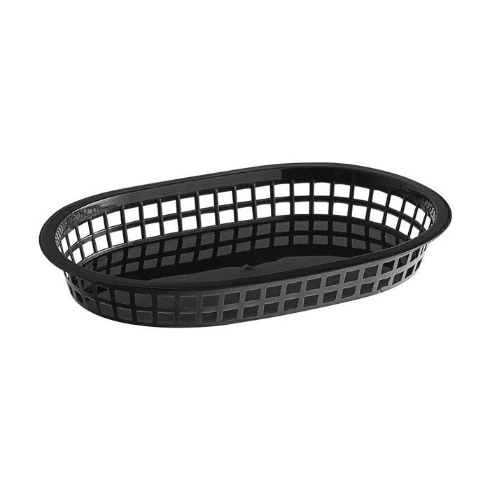 Canastilla de plástico negra