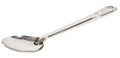 Cuchara para cocinar de acero inoxidable lisa de 15 in
