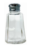 Salero cuadrado con tapa plana redondo 1oz