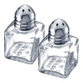 Salero cuadrado 0.5oz