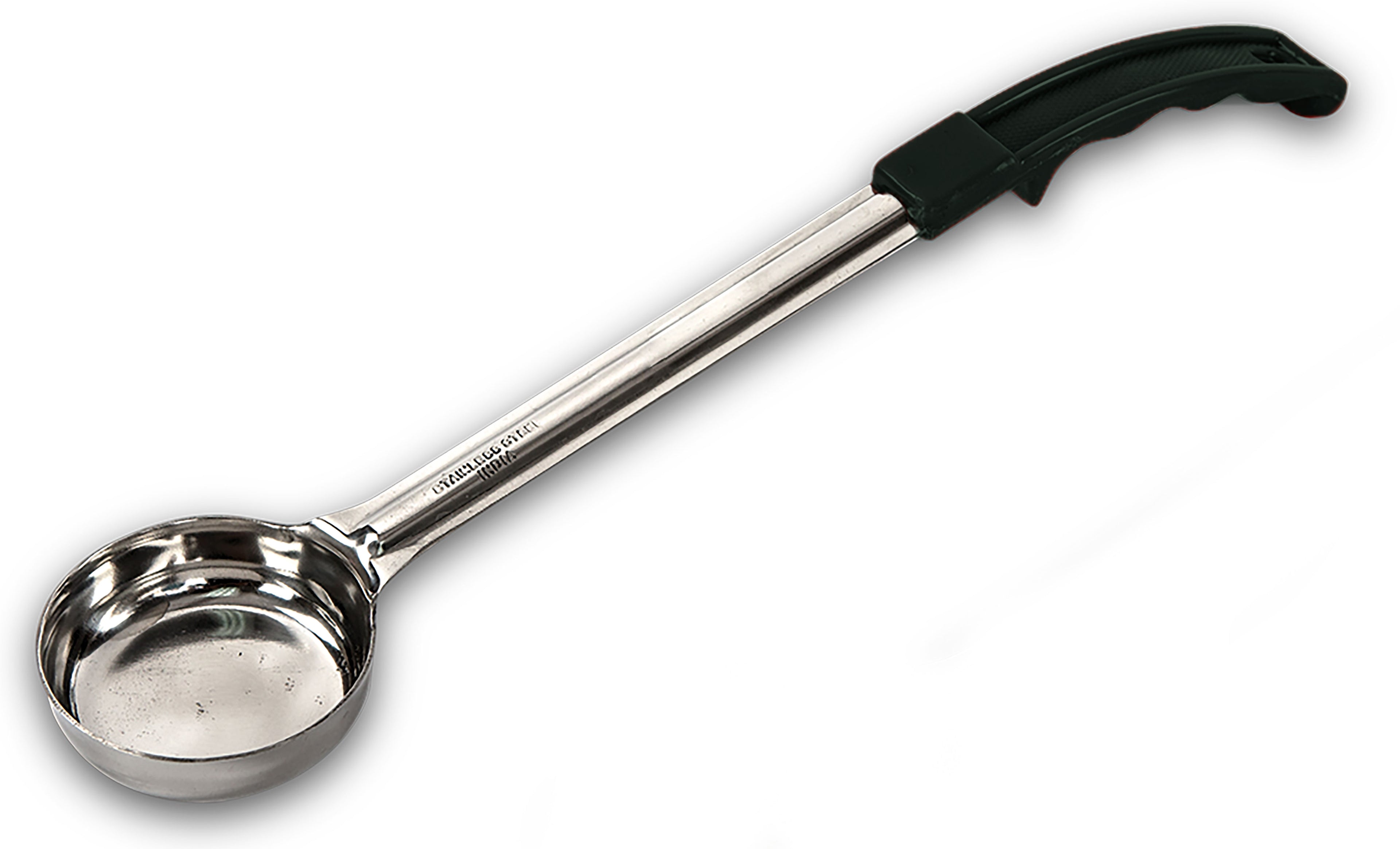 Cucharón plano 6 oz negro