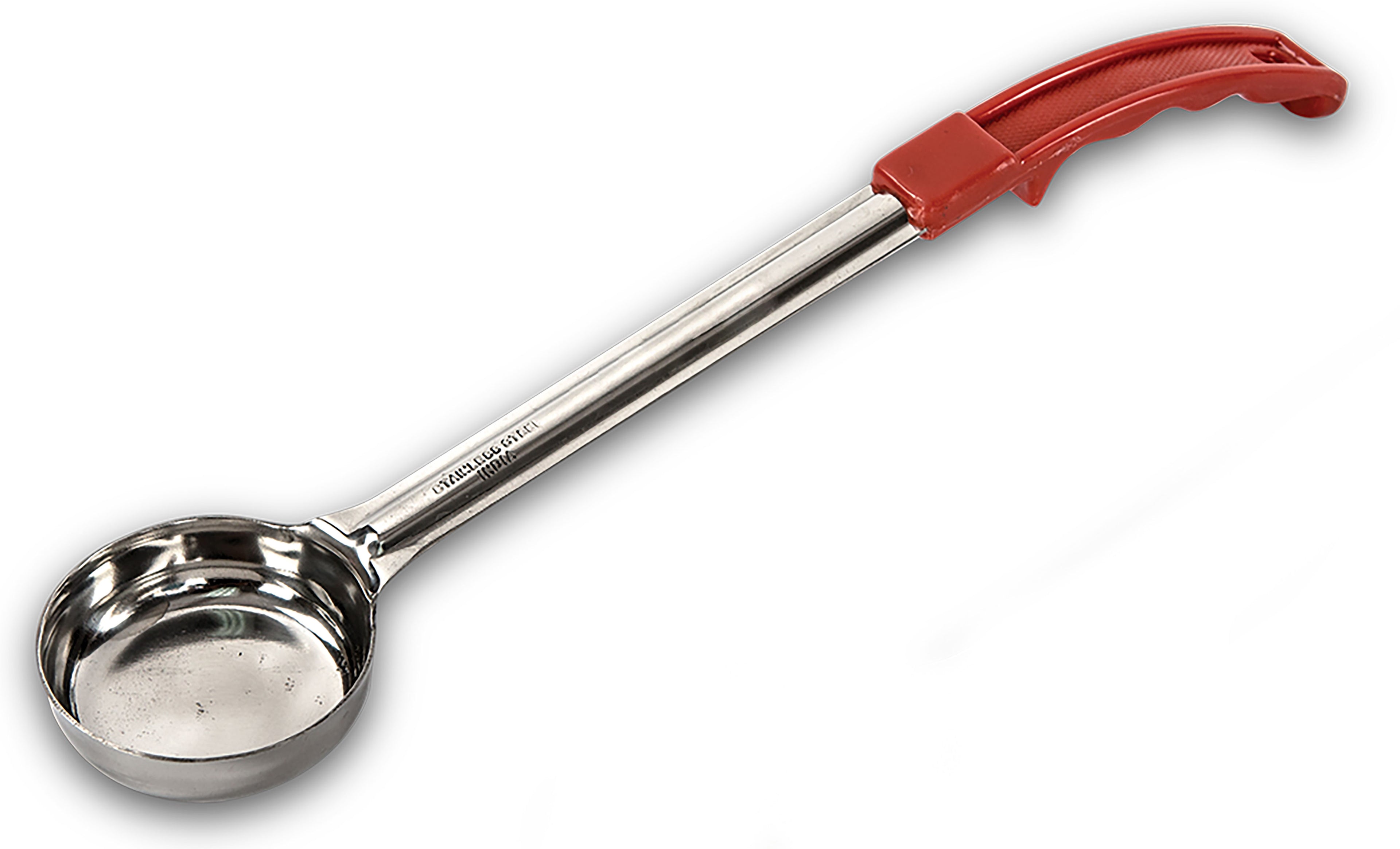 Cucharon plano 2 oz rojo