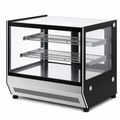 Vitrina refrigerada recta sobre mostrador