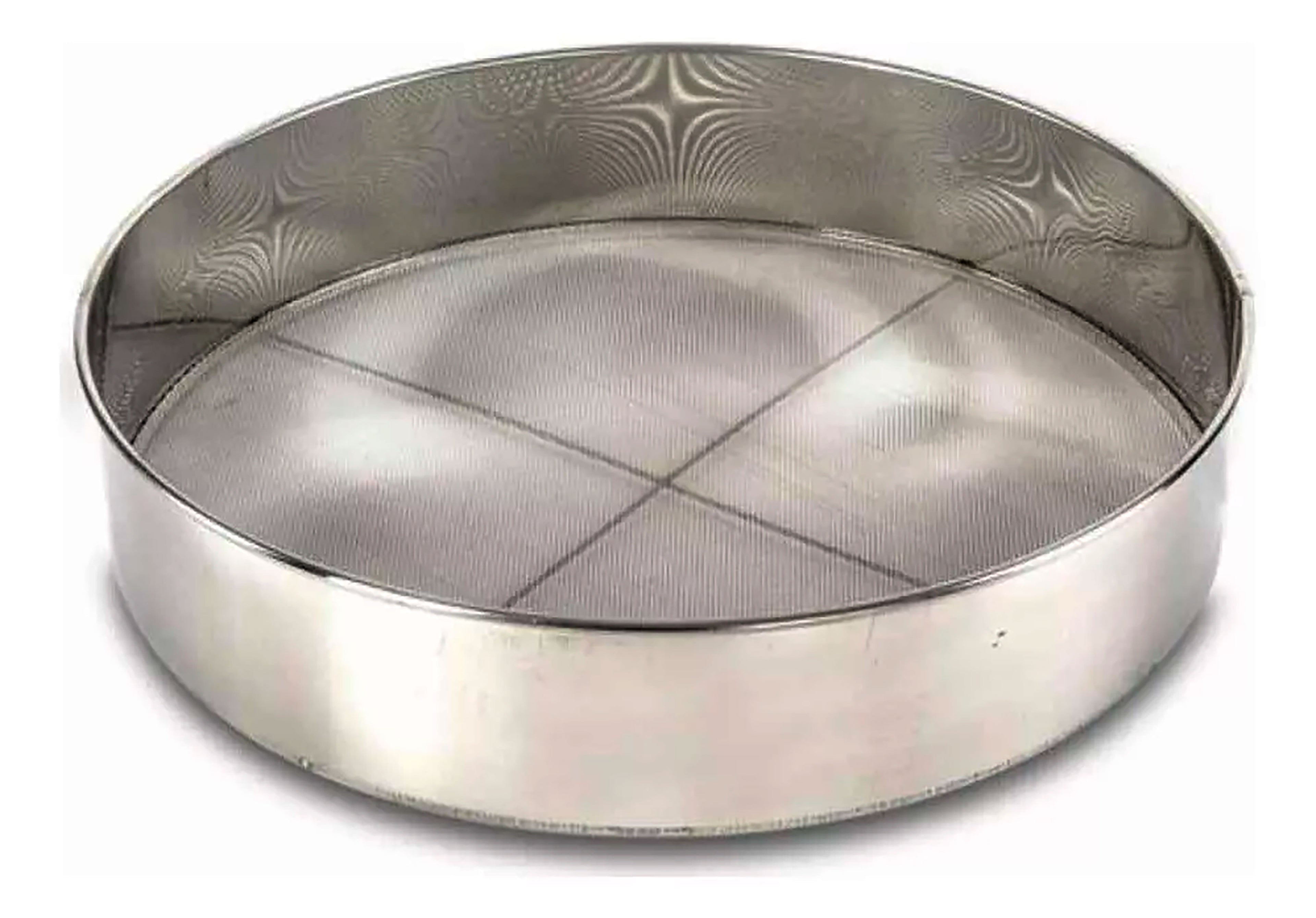 Cernidor para harina de acero inoxidable 10"