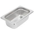 Fuente noveno de 6 cm de profundidad en acero inoxidable